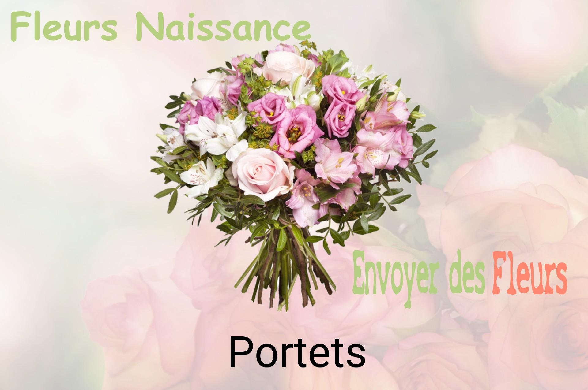 Bouquet de fleurs de naissance livré à Portets